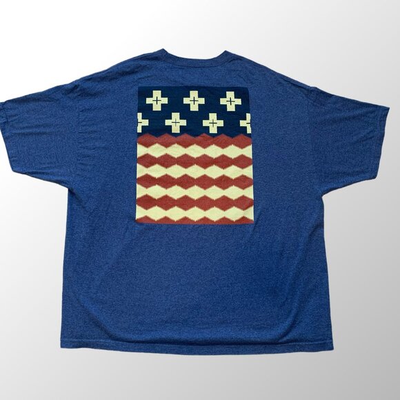 Pendleton Men's  3XL  Short Sleeve Heavyweight Tee Brave Star Graphic (on back) - Picture 1 of 5